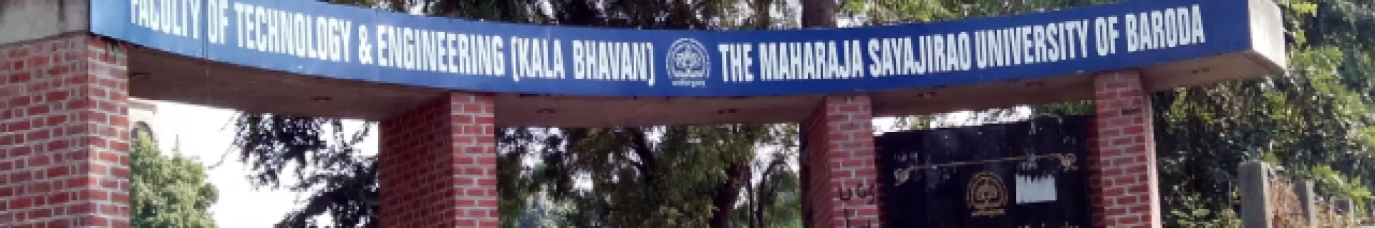 The Maharaja Sayajirao University of Baroda MSU Banner